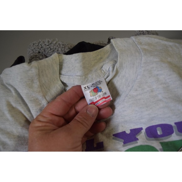 Vintage Grateful Dead Shirt Mens XL Steal Your Faceoff Hockey Bear GDM USA 90s - Picture 6 of 8